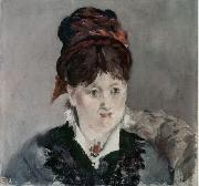 Edouard Manet Portrait d'Alice Lecouve dans un Fautheuil oil painting